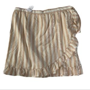 NWT J. Crew Ruffle Wrap Around Skirt